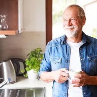 short haircuts for older men