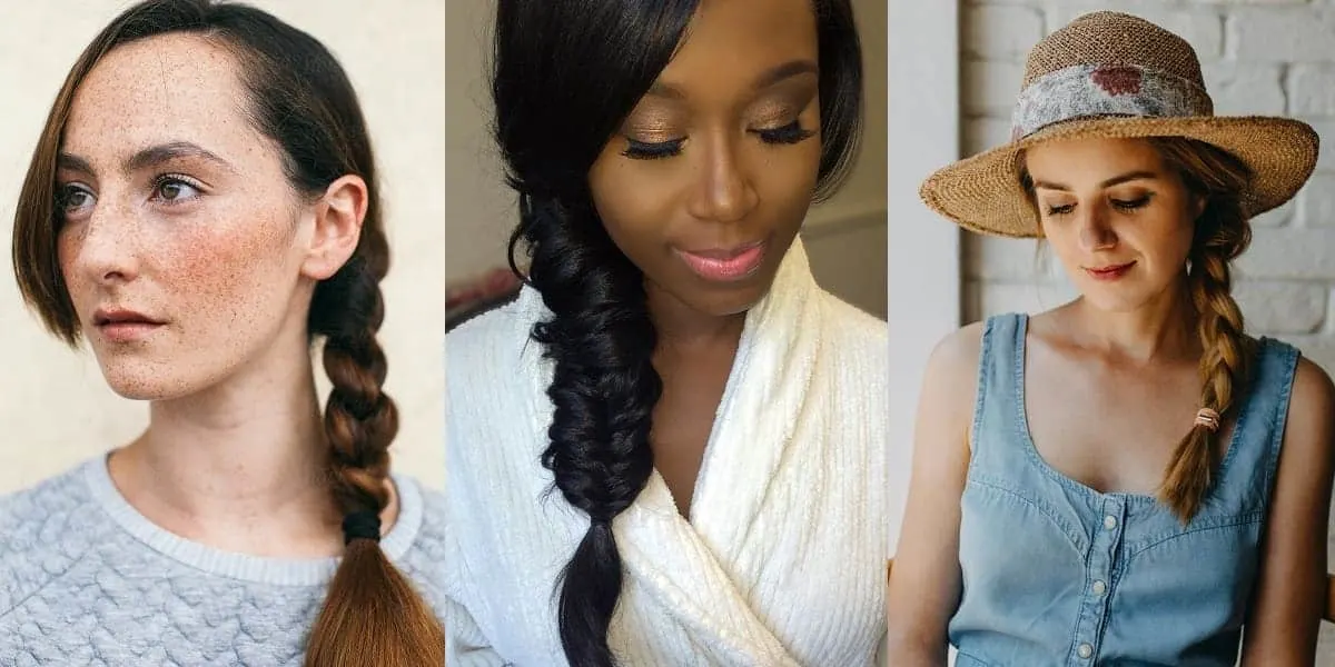 side braided hairdos
