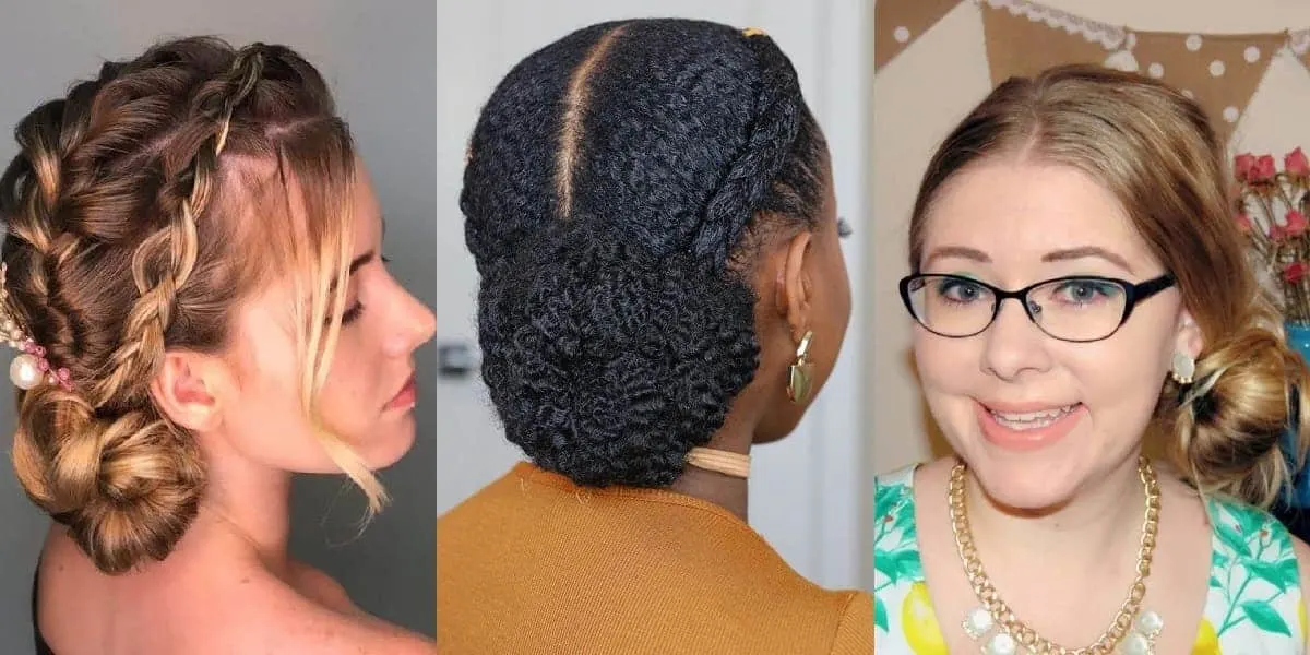 side bun styles