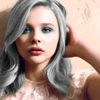 Silver Blue Hair for teenage girls