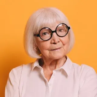 wash and wear blonde bob for over 70