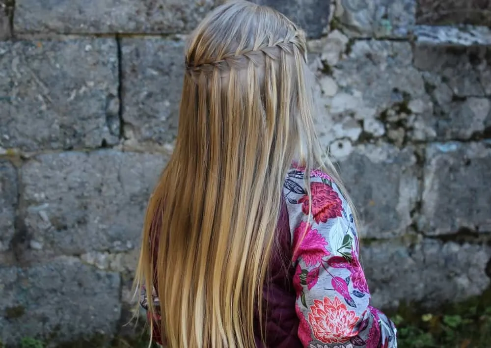 waterfall braid for summer