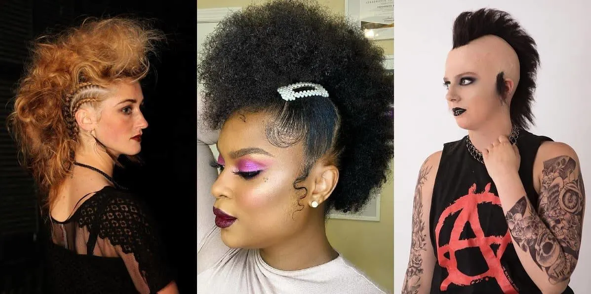 girl's mohawk styles